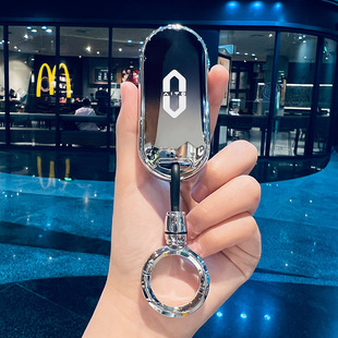 适用问界m9钥匙套华为问界m5卡片26款 25专用配件汽车壳m7扣m8包