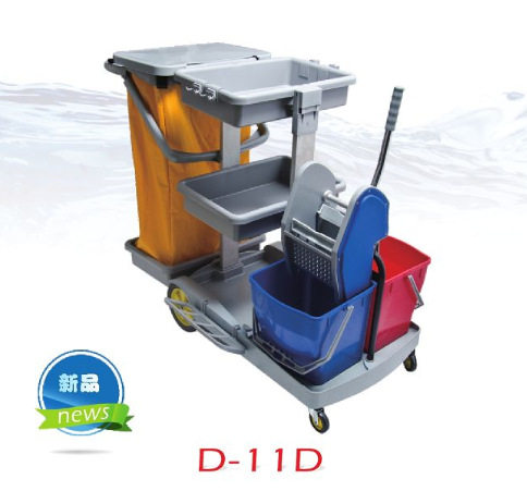 直销超宝D-11B多功能清洁手推车D-11D保洁车保洁工具车