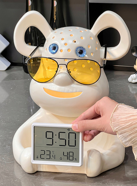 轻奢陶瓷摆件家居客厅钥匙收纳玄关装饰品搬新家礼物乔迁新居礼品