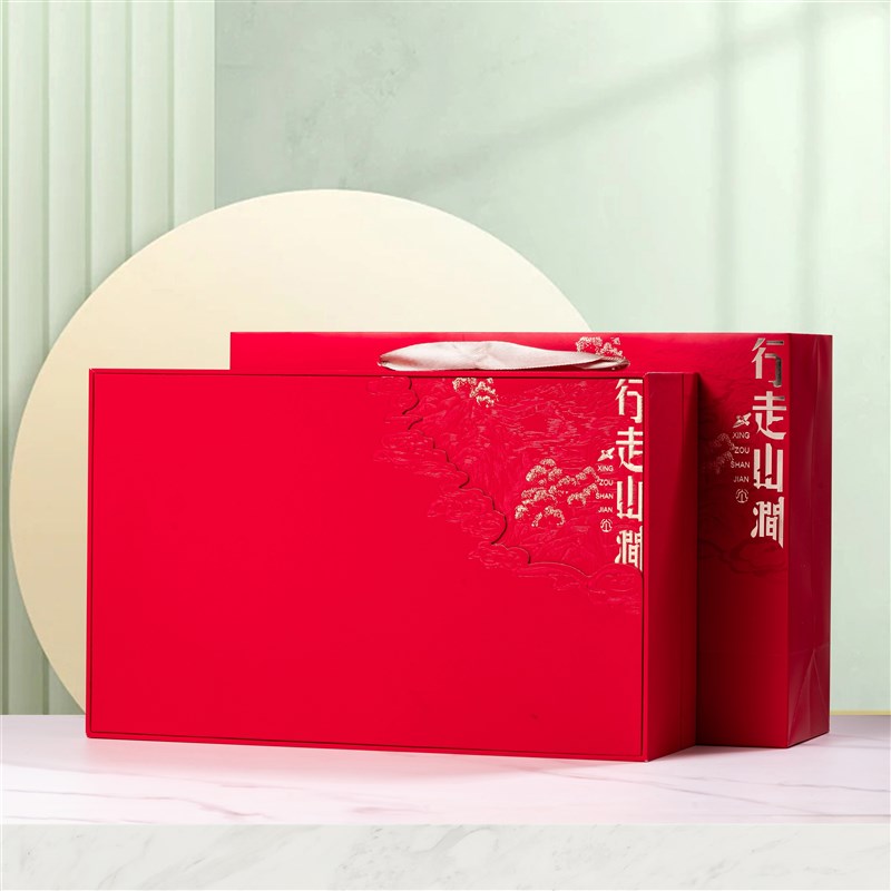 新款茶叶包装盒凤凰单枞岩茶肉桂金骏眉通用空礼盒散茶罐包装盒