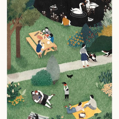 荷兰艺术家Liekeland户外运动系列微喷工艺 艺术油画装饰画含画框