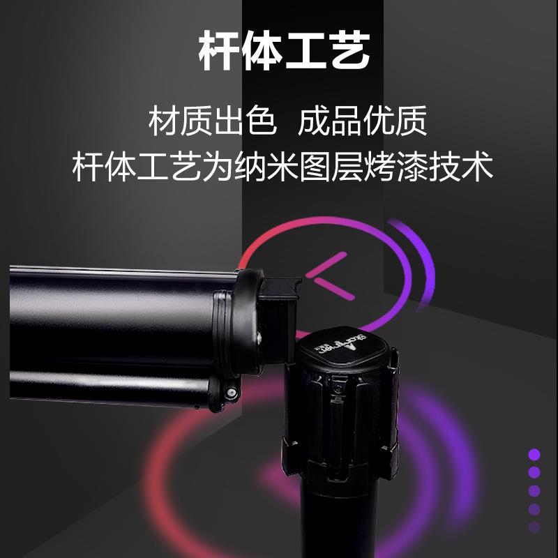 机场广告一米线围栏铝合金伸缩广告布栏杆座户外活动屏障围挡