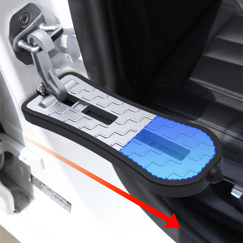 上车顶脚踏板汽车门锁扣行李架攀爬辅助梯铝合金越野车用改装挂钩