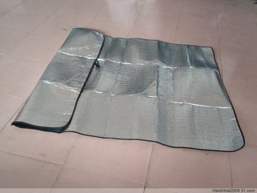 2*2米双面锡箔 铝镆防潮垫 地垫 野餐垫 帐篷垫 露营野营睡垫