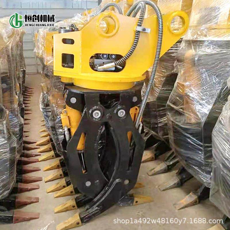 液压抓木器挖机属具液压抓钢机抓草包铲车改装夹木夹抓废料抓木机,机械设备,其他机械设备,淘宝优惠券,粉丝福利购,淘宝优惠卷