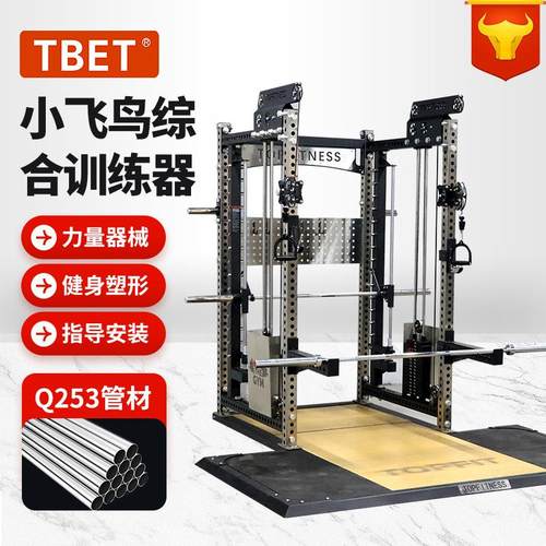 多功能商用小飞鸟训练器综合训练器材健身房龙门架引体向上双臂机