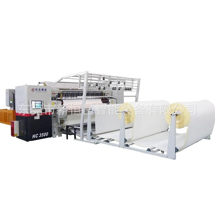 新型床垫绗缝机可绗缝各式花型无梭绗缝机3500