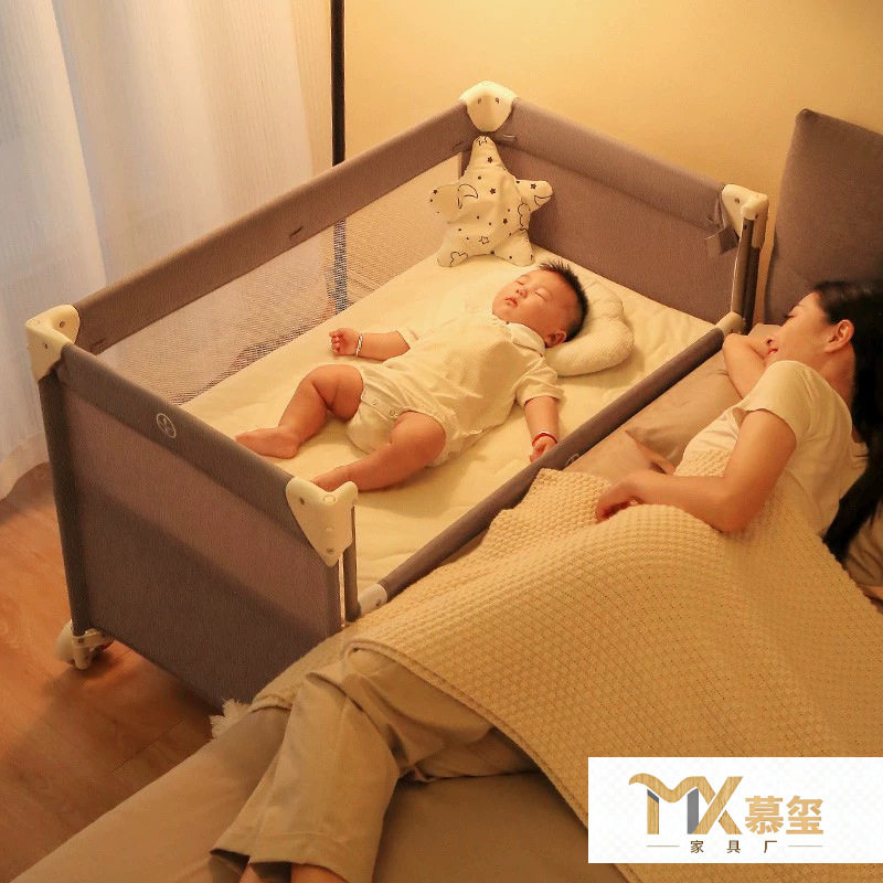 折叠婴儿床多功能新生儿摇篮便携式宝宝床可四档调节安全无味