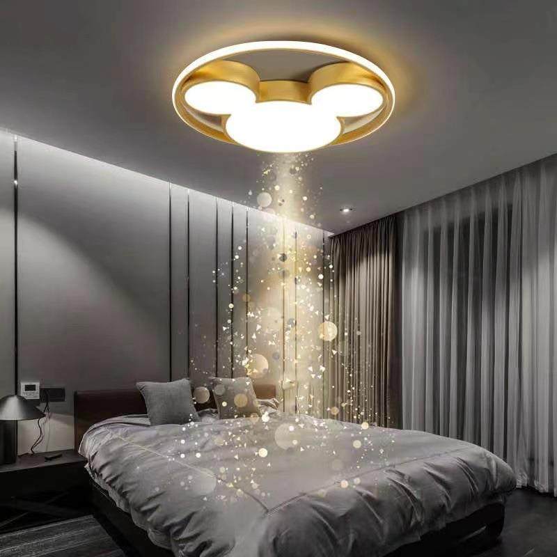 儿童房灯 卧室灯简约现代led吸顶灯饰公主房客厅创意女孩卧室灯具
