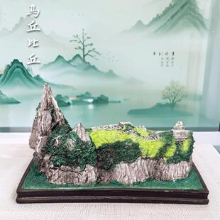 树脂工艺品家居装饰模型世界名建筑秘鲁马丘比丘客厅摆饰
