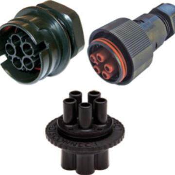 HYLEC海莱连接器工业插头THB.387.B4A THB.387.A4A盾构机配件过