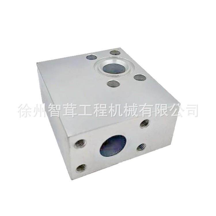 徐工LW500K/KL ZL50G装载机转向泵出油块 铜管接头块 配件