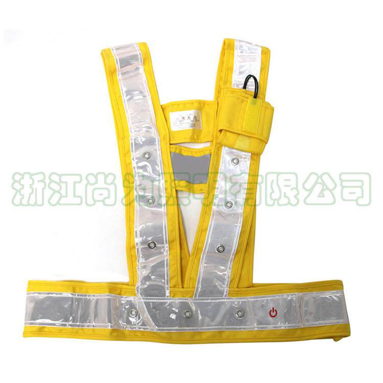 SZSW2780 LED警示背心 反光马甲 自发光背心