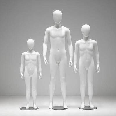 青少年人身儿童模展示架男全女童装店橱窗道具服76286装假人特坐