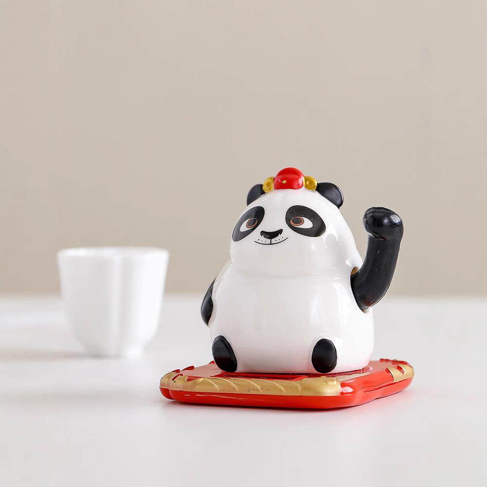 中创可不倒翁熊猫摆件爱国意XB-0390特色成都特产熊猫纪念品
