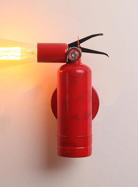 工酒业风复古楼灭火器壁饰灯民宿餐厅吧灯走廊过道茶休闲网73102