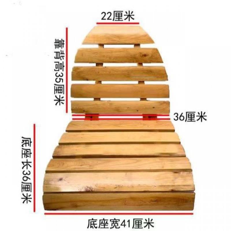 香柏木泡澡木桶内凳水勺挂篮靠背垫泡澡桶配件浴室沐浴桶配件洗澡