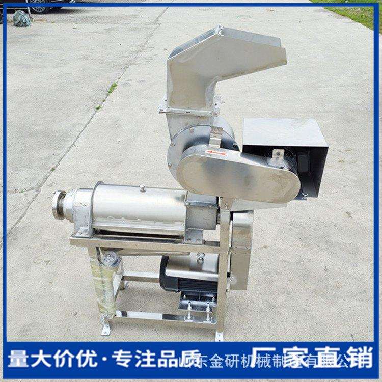 大型青柠檬桑葚榨汁机 工业丝瓜生姜挤汁设备 莲雾油甘果打浆机