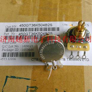 音CTS电位器A位500K电5吉他色电位器40GT36K504BJZG2S电器美国