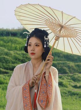 复油纸伞遗F96TS6JT古具风晴雨两用非手古工满穿道防雨新中式伞