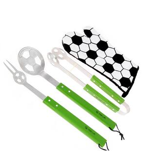 不烤锈钢户具外足球围烧烤工无品牌/套装烧架子叉铲夹手套组合牛