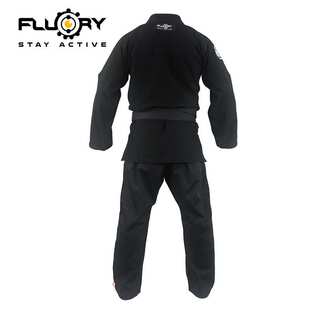 FLUORY火垒巴西柔术服BJJ GI柔道服专业成人黑色柔术道服训练男女