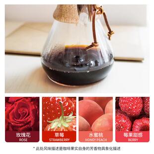 埃塞俄836浅比亚西达品摩花魁日晒处理法7中烘焙手冲精咖啡豆22g