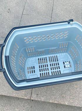 可折叠购车便携式向轮ab82i2Sr超市购篮买菜家物万用手拉杆取物快