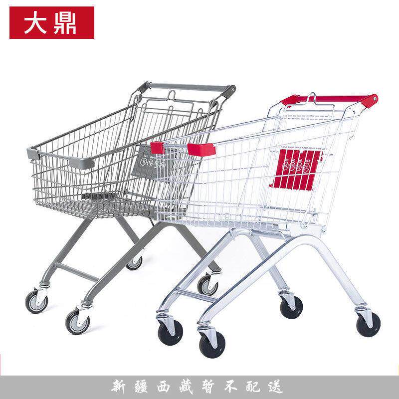 超市购物儿车商场手推车大润发家用网红小型推车号买大车菜133童