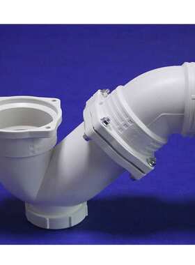 西安 frpp管 dn75 frpp法兰承插式静音管中泽新材料 抗拉拔力强