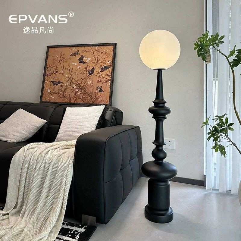 中古罗马柱落地灯客厅沙发旁边轻奢卧室意大利感氛围感装饰灯,电子元器件市场,其它元器件,淘宝优惠券,粉丝福利购,淘宝优惠卷