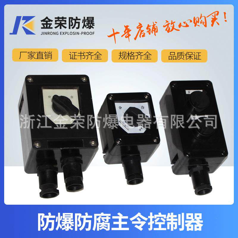 厂家直销BZA8050防爆防腐主令控制器二纽防爆控制按钮定做