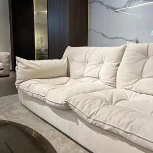 意式轻奢复刻baxter沙发大小户型现代极简直排Sorrento索伦托沙发