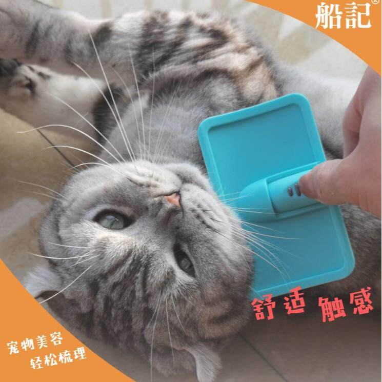 船记黑魔女针梳子狗狗毛猫咪布偶专用去浮毛拉毛刷排梳毛神器宠物