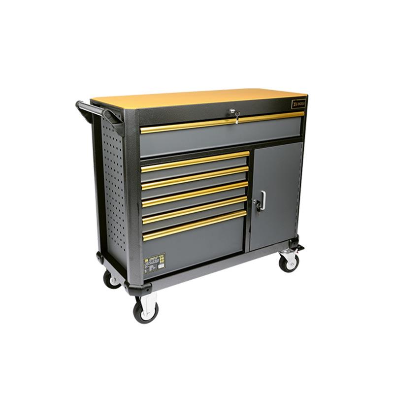 波斯工具铂金系列八抽屉柜形工具车BS522818