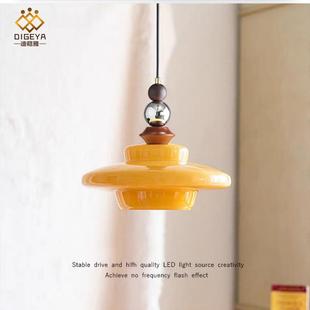 迪格雅创意中古美式复古吧台阳台过道灯奶油风餐厅卧室床头吊灯