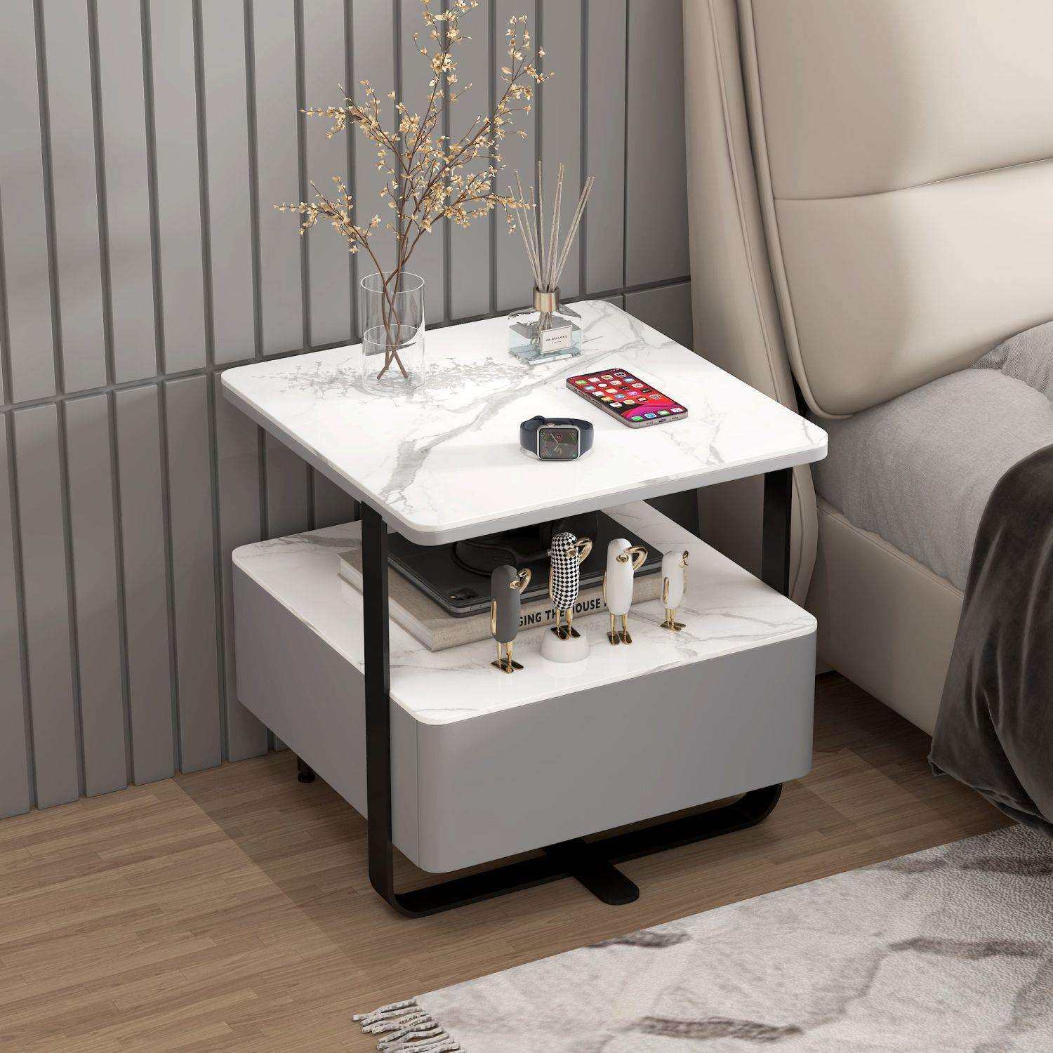 智能床头柜无线小型充电现代简约实木轻奢岩板实卧室床边柜子,玩具/童车/益智/积木/模型,毛绒/玩偶/公仔/布艺类玩具,淘宝优惠券,粉丝福利购,淘宝优惠卷