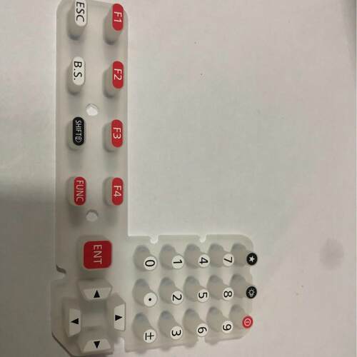 拓普康全站仪橡胶软键盘GM52/小型索佳IM52按键全站仪维修