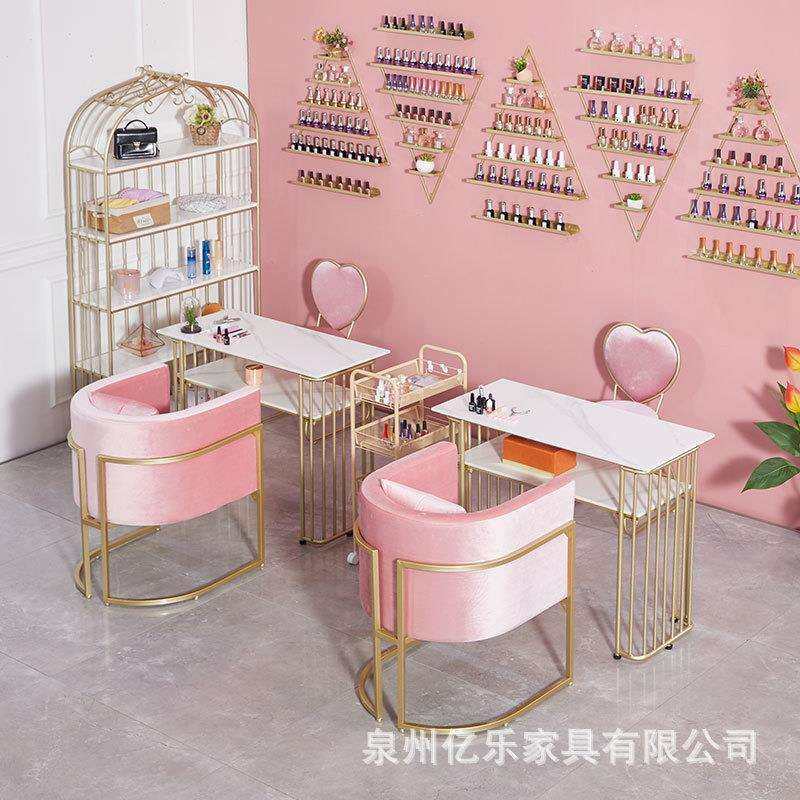 网红岩板美甲桌椅套装单双人双层大理石现代美甲台铁艺现代修甲台,玩具/童车/益智/积木/模型,毛绒/玩偶/公仔/布艺类玩具,淘宝优惠券,粉丝福利购,淘宝优惠卷