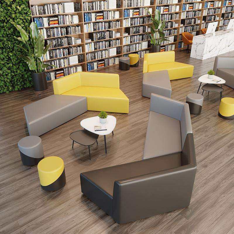 创意办公室沙发公司休闲接待会客休息区展厅等候异形沙发茶几组合,玩具/童车/益智/积木/模型,毛绒/玩偶/公仔/布艺类玩具,淘宝优惠券,粉丝福利购,淘宝优惠卷