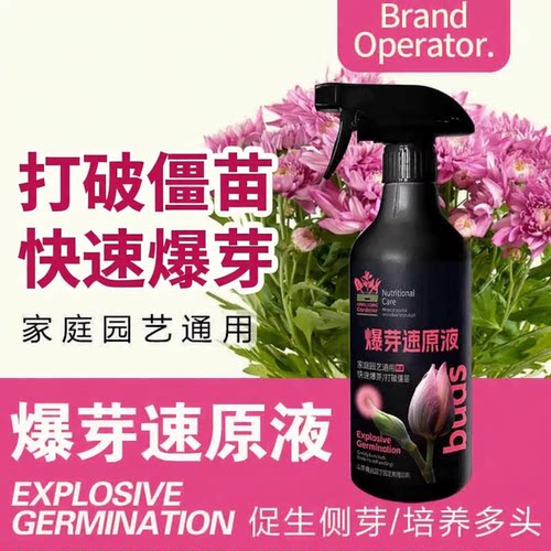爆芽速原液植物多芽催芽分化叶插花植物多肉绿植通用型复合肥CJ