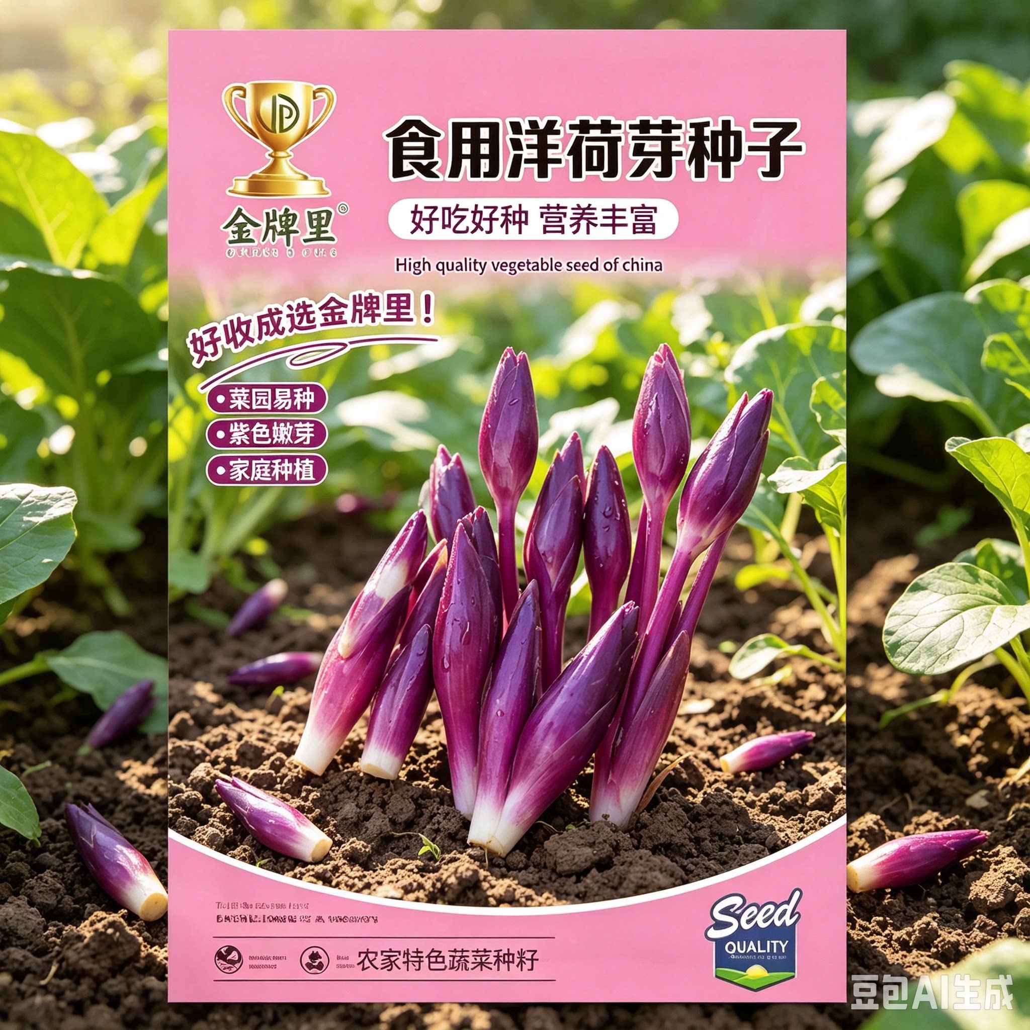 【下单立减50】食用洋荷芽种球四季种植家庭阳台小院盆栽地栽XZ