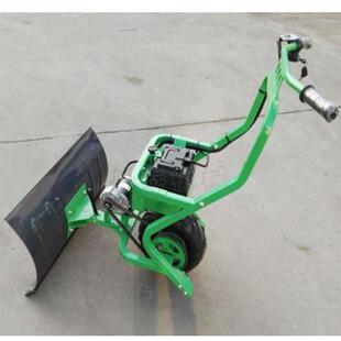 电动除雪机履带式电动合金刚推雪铲小型电动铲雪机手推式铲雪设备