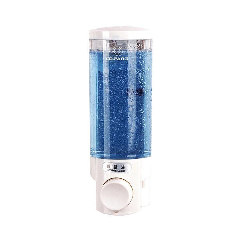 创点300ML皂液器手动按压壁挂式浴室卫生间免打孔皂液器跨境货源