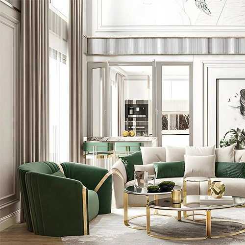 广东佛山家具厂沙发椅 高档客厅单人沙发elvemobilya sofa chair