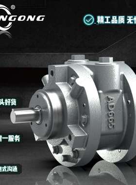 工业气动马达6AM-V（AD665）防爆正反转叶片式气动马达6AM-NRV-7A