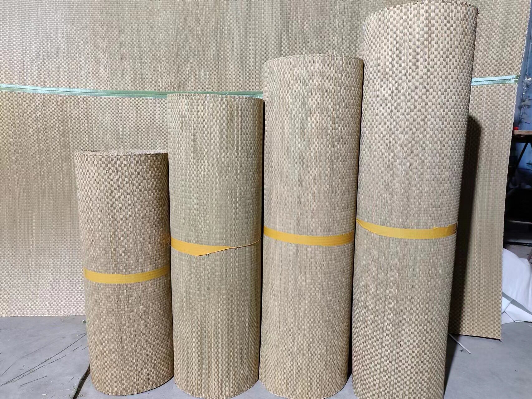 草席草席毛坯原材料加工原料手工原料30米一卷装修材料