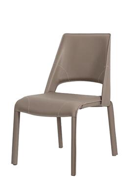 TY2207#餐椅意式极简餐椅家用吃饭餐厅餐桌椅设计师靠背皮椅工业