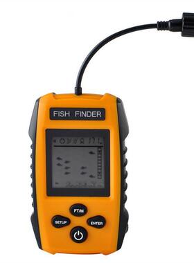 100米深有线声纳探鱼器外贸找鱼器看鱼器可视fishfinder