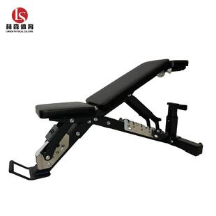 可调节哑铃凳家用商用多功能飞鸟卧推凳健身房仰卧板可调健身椅